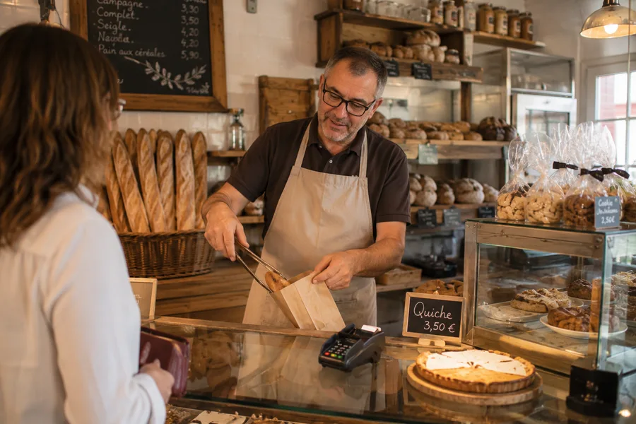 Photo d'un boulangerie